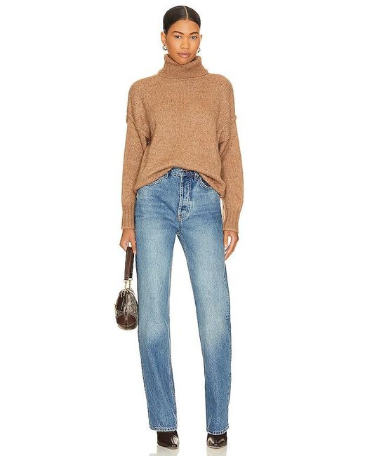 PULL PARKER en Tan Line & Dot en coloris Blue