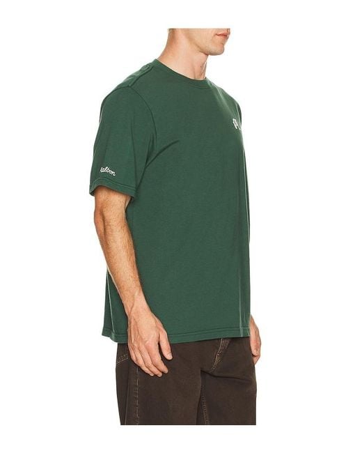 Malbon Green Bermuda Tee for men