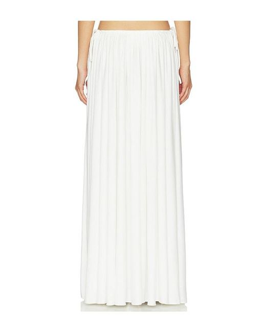 MOTHER OF ALL White Helena Maxi Skirt