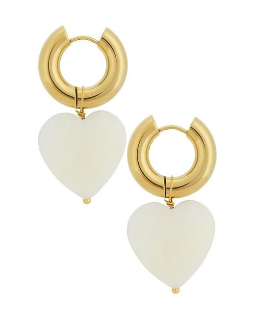 Timeless Pearly Metallic Lovely Earrings