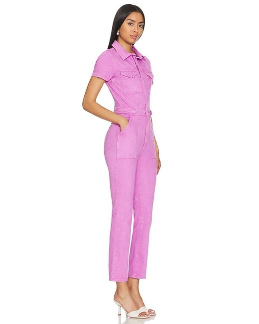 GOOD AMERICAN Pink Fit For Success Jumpsuit