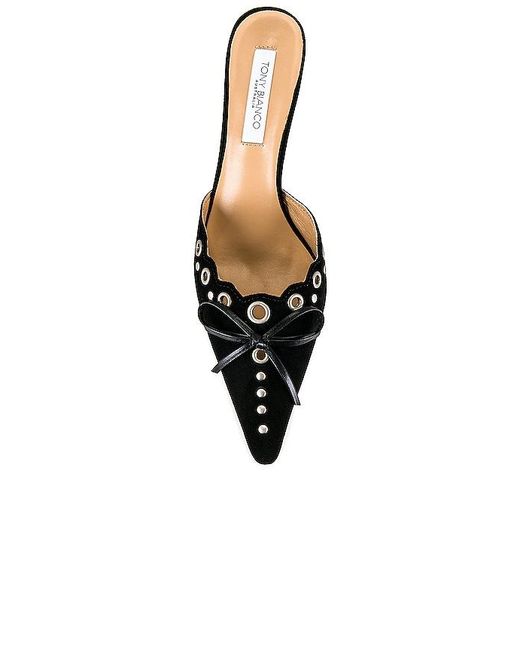 Tony Bianco Black Shae Mule