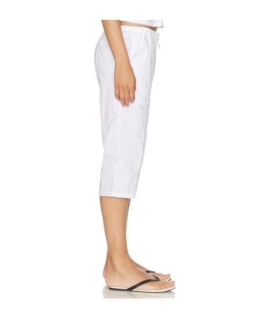 WellBeing + BeingWell White Syca Capri