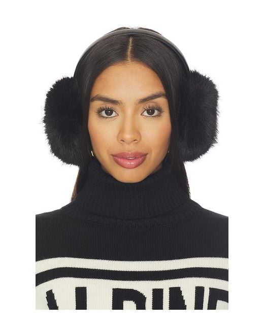 Apparis Black Esme Sable Earmuffs