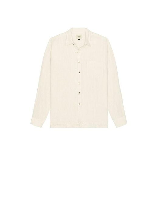 Bather White Core Leisure Shirt for men