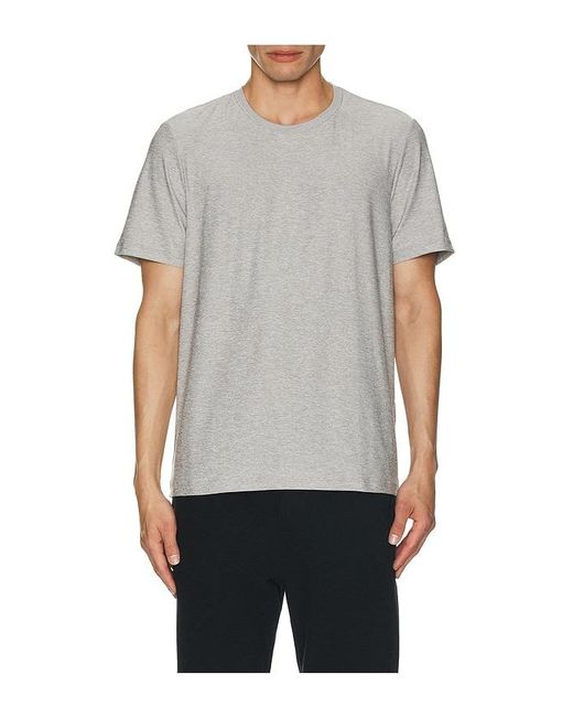 Beyond Yoga White Always Beyond Crew Tee 2.0 for men
