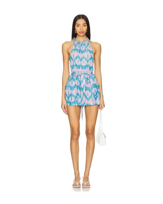 Saylor Blue Kurzoverall Krystal