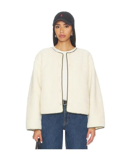 Re/done Natural Cocoon Liner Jacket