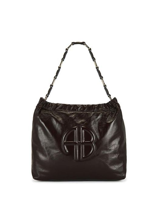 Anine Bing Black Kate Shoulder Bag
