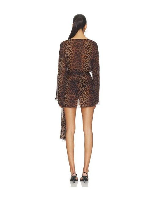 ViX Brown X Rosie Huntington-Whiteley Tammy Short Dress