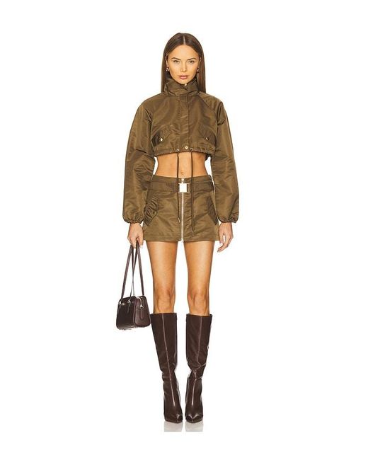 Hudson Black X Brooks Nader Grace Ann Micreaux Mini Skirt