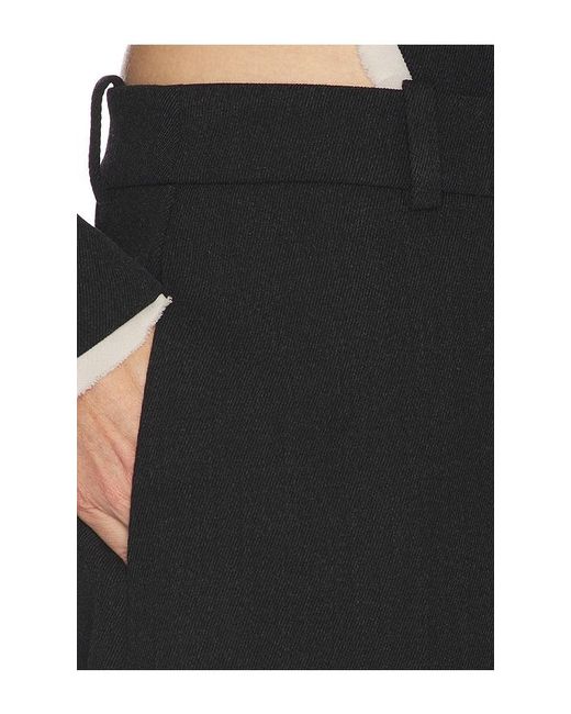 Helsa Black Straight Trouser