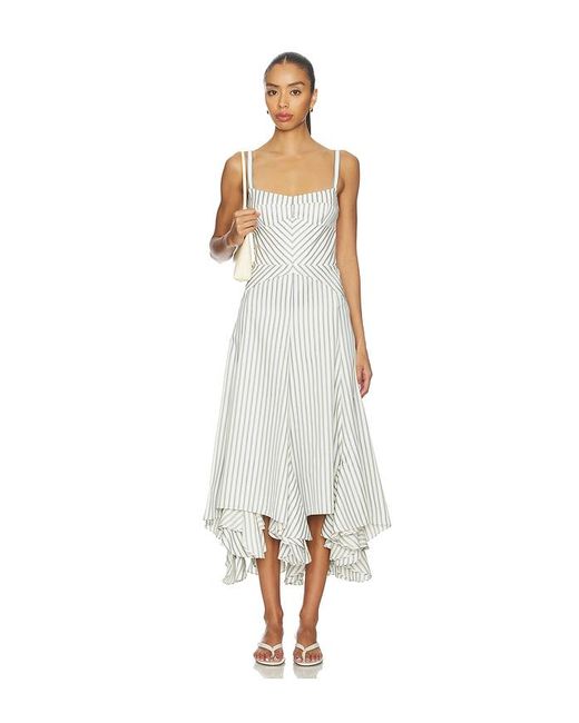 Amanda Uprichard White Monterey Dress