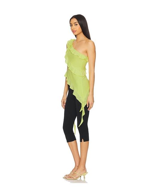 AFRM Yellow Vivica Top