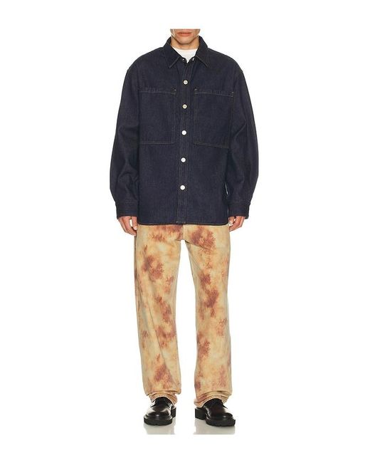 Agolde Blue Atticus Shirt for men