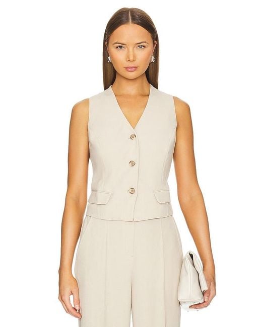 Spanx White Crepe Vest