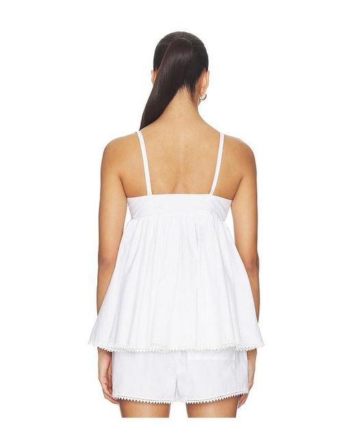 L'academie White Lillie Top