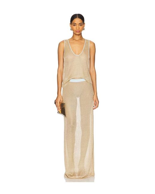 Muma World Natural Long Skirt
