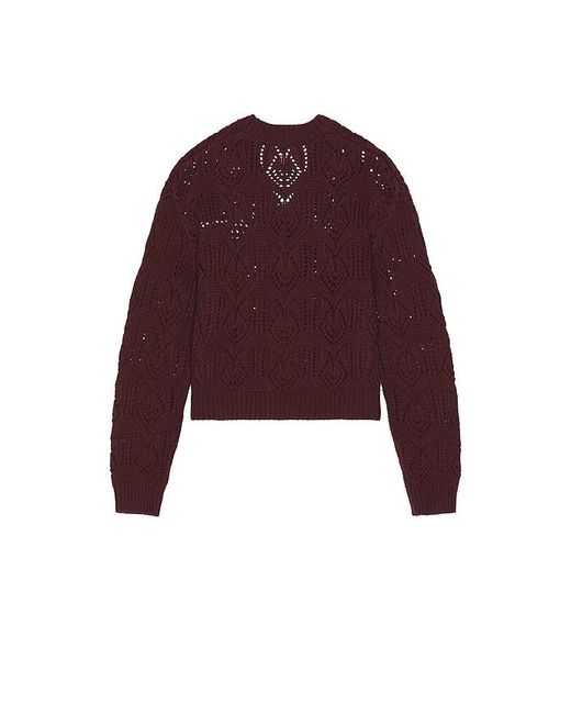 Honor The Gift Purple Cable Cardigan for men