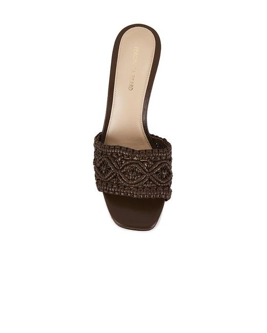 Veronica Beard Black Ellen Macrame Sandal