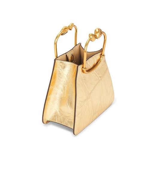 Cult Gaia Natural Maxine Top Handle Bag