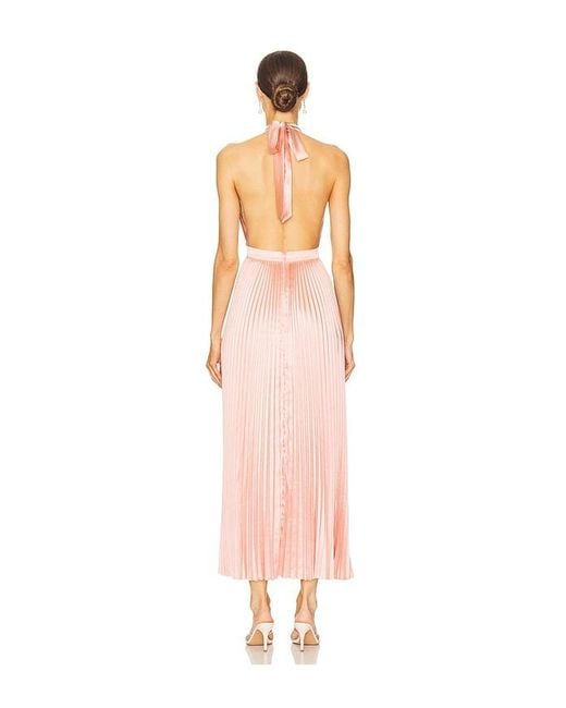 L'idée Pink Kleid Renaissance