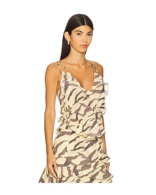 Dariah Top En Color Marrón Talla (También En 36/4, 38/6) IRO de color Natural