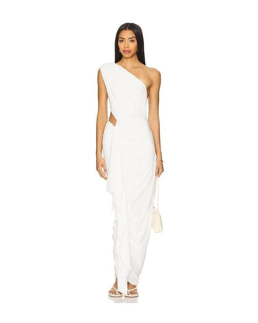 superdown White Juliet Midi Dress