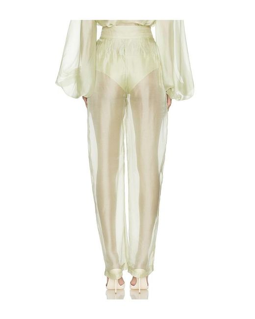 Bronx and Banco White Ashanti Organza Pant