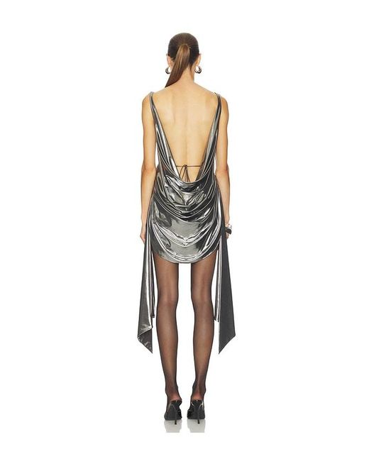 LAQUAN SMITH Metallic Mini Dress