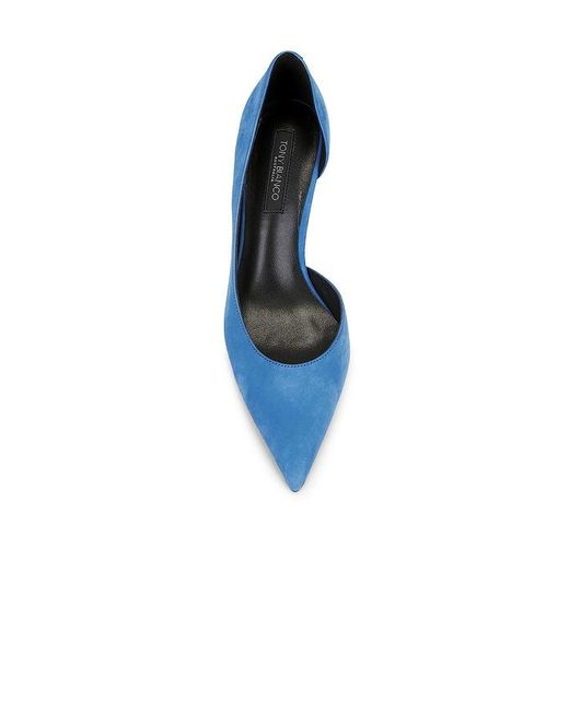Tony Bianco Blue Paris Pump