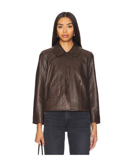 Ba&sh Brown Milos Jacket
