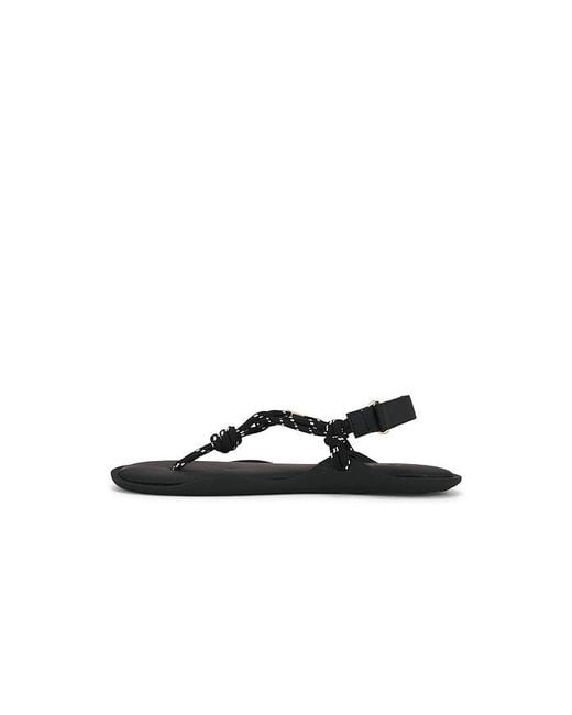 FLOWZE Black Sandale Fl