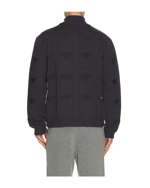 Isa Boulder Blue All Pockets Pullover for men