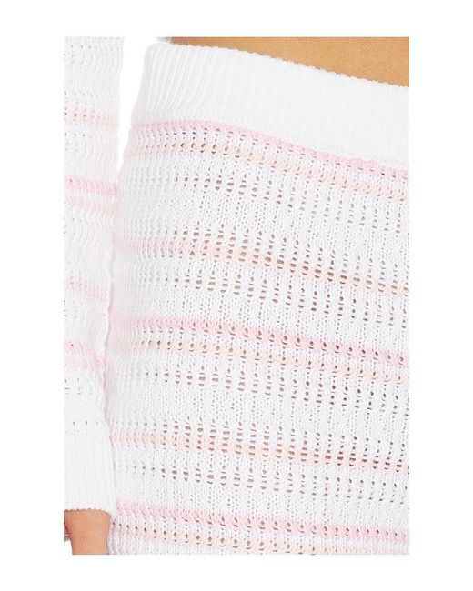 LoveShackFancy White Clarabeth Pants