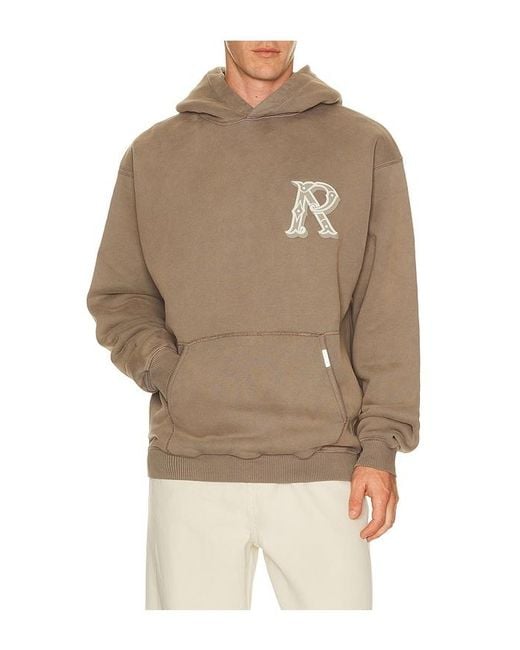 Represent Natural Western Initial Hoodie for men
