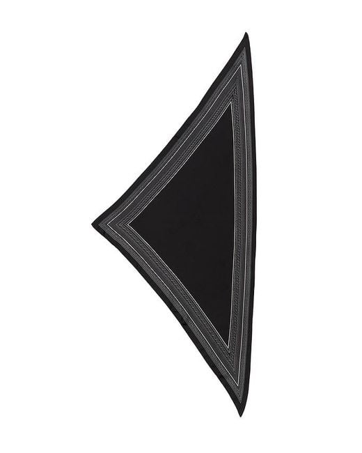 Lovers + Friends Blue Alba Triangle Scarf