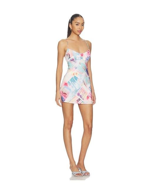 Kulani Kinis White Ruched Top Mini Dress