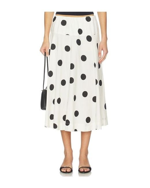 Free People Natural Betty Drop Waist Skirt