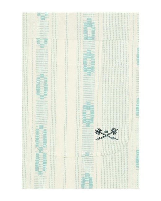 Dark Seas White Breezy Shirt for men