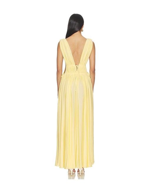 MOTHER OF ALL Metallic Helena Maxi Dress