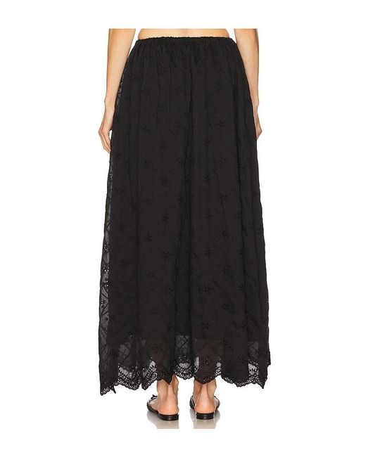 Tularosa Black Sofiya Maxi Skirt