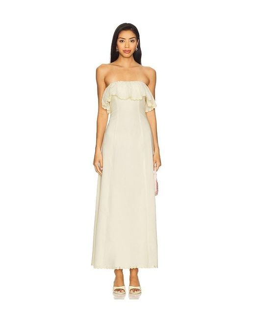 Stone Cold Fox White X Revolve Abby Maxi Dress