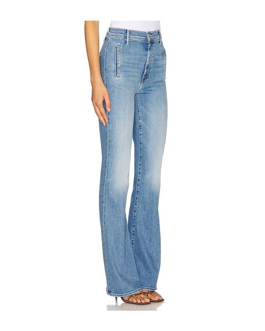 Mother Blue The Drama Jeans