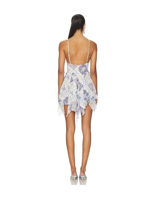 MAJORELLE White Gueret Mini Dress