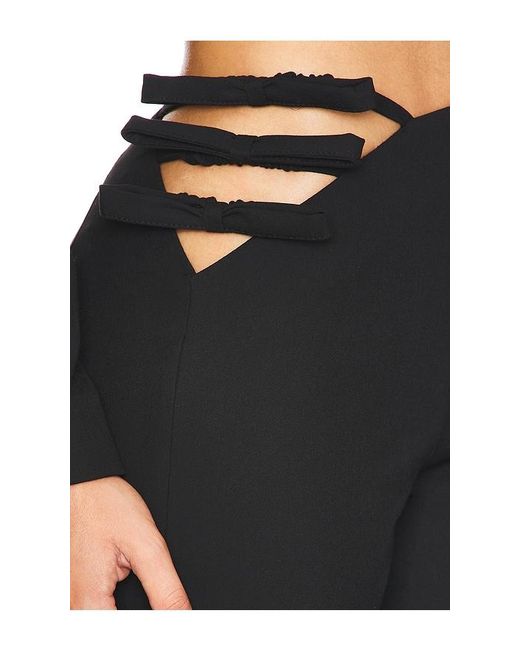 Cult Gaia Black Malie Pant
