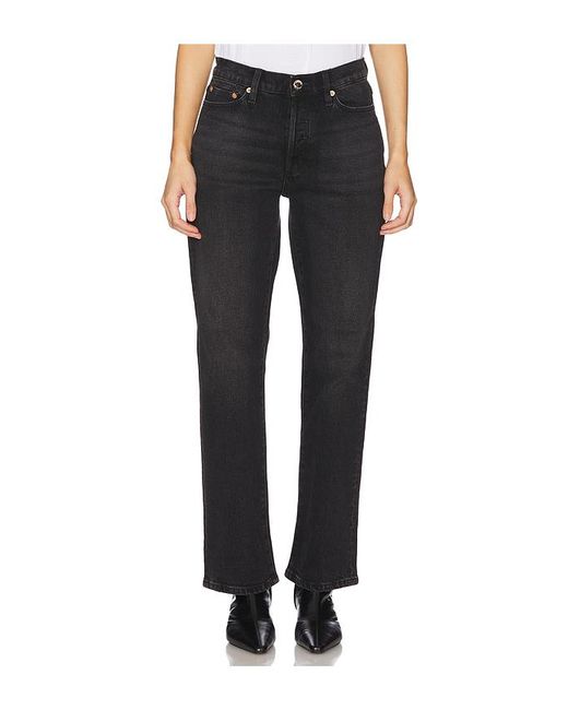 90S Boyfriend Jeans En Color Negro Talla (También En 24, 25, 26, 27, 28, 29, 30, 31, 32, 34) Rolla's de color Black