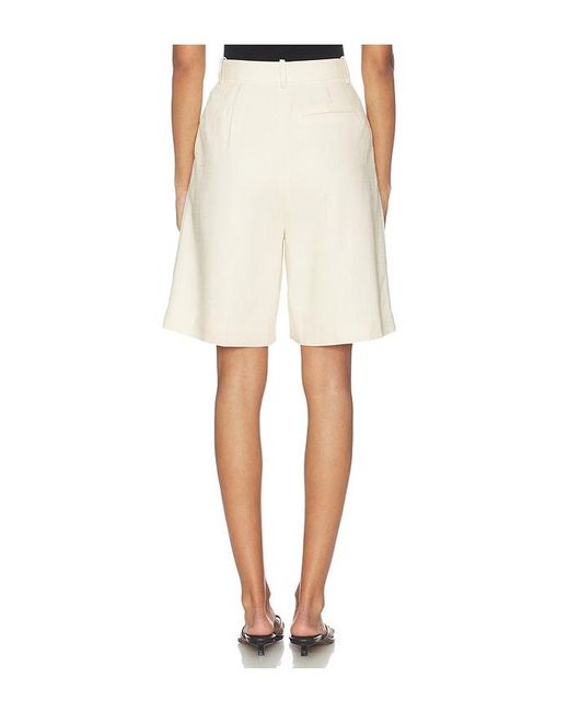 Anine Bing Natural Bryson Short