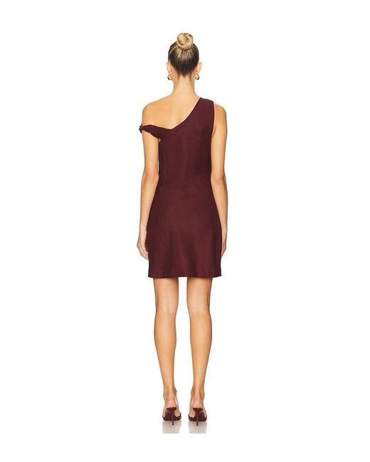 Faithfull The Brand Red Suis Mini Dress