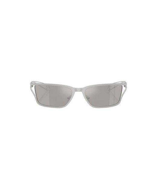 DIESEL Metallic Rectangular Sunglasses